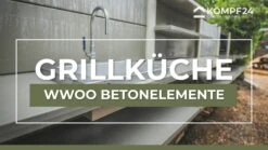 WWOO Designbeton-Outdoorküche Jais -Webei Grill Shop VJEMDli VZ0 23